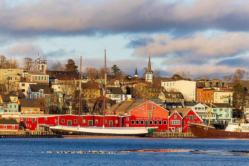 View of Lunenburg, Nova Scotia, Canada. art print by Richard and Susan Day for $57.95 CAD