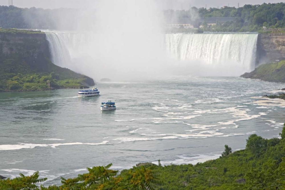 Canada, Ontario, Sightseeing at Niagara Falls art print by Fred Lord for $57.95 CAD