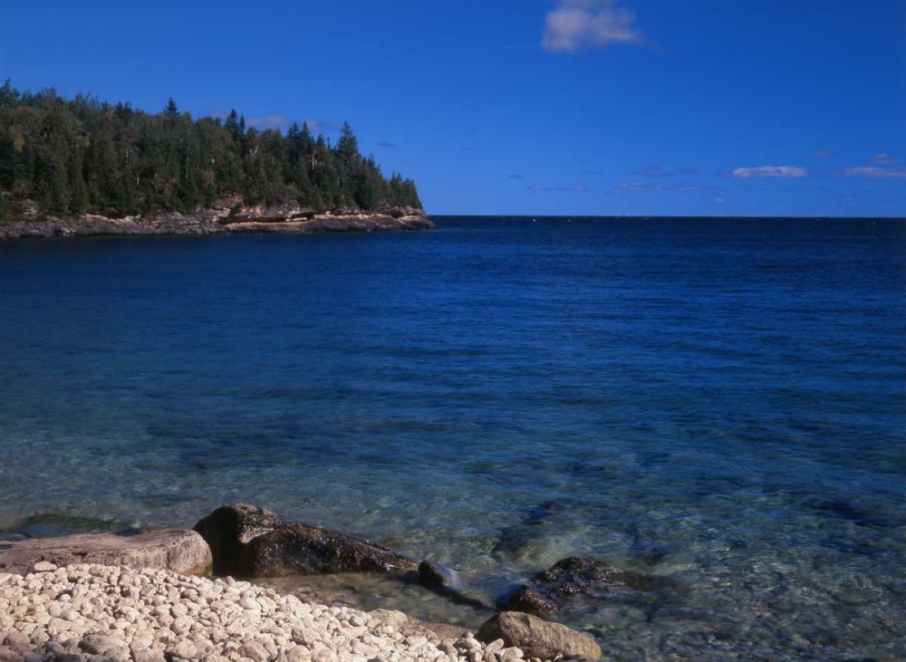 Canada, Ontario, lake Huron in Bruce Peninsula NP art print by Mike Grandmaison for $57.95 CAD