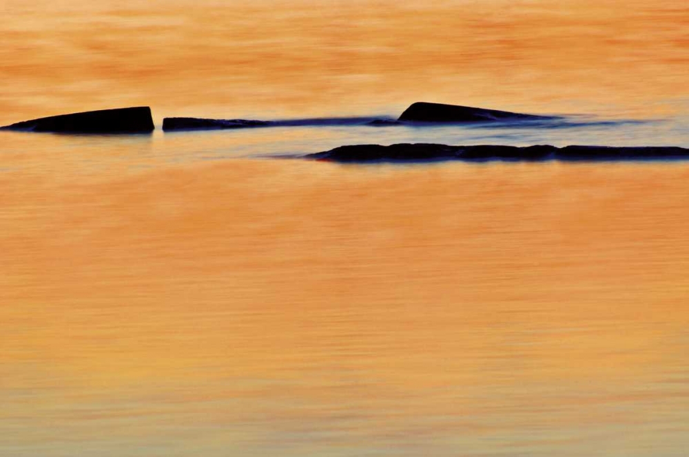 Canada, Ontario Shoals at sunset on Georgian Bay art print by Mike Grandmaison for $57.95 CAD