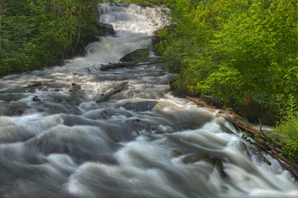 Canada, Ontario, Raleigh Falls in spring art print by Mike Grandmaison for $57.95 CAD