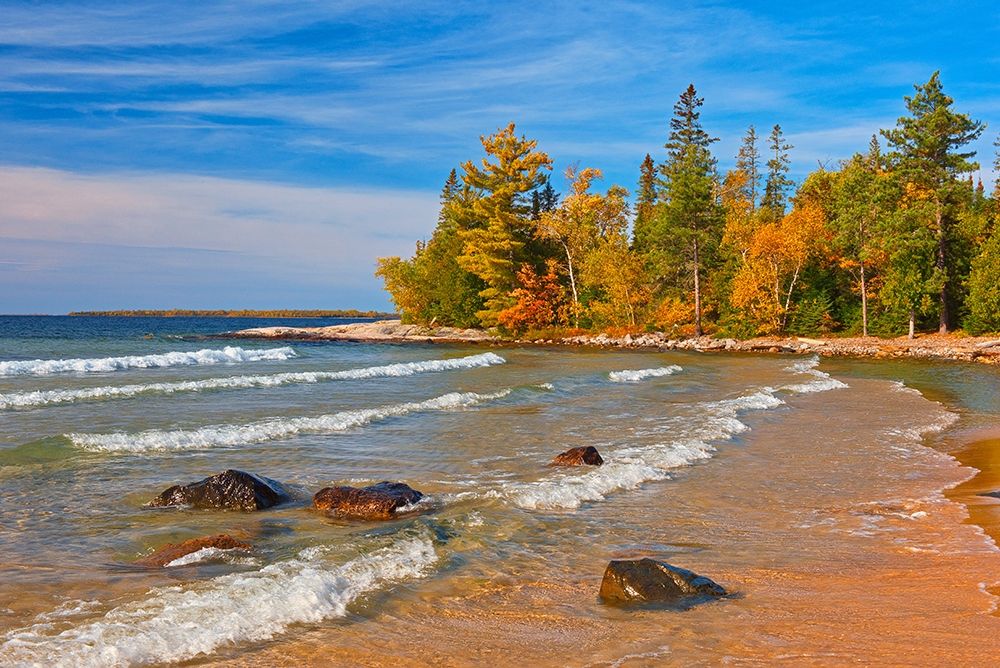 Canada-Ontario-Lake Superior Provincial Park Lake Superior at Katherine Cove art print by Jaynes Gallery for $57.95 CAD