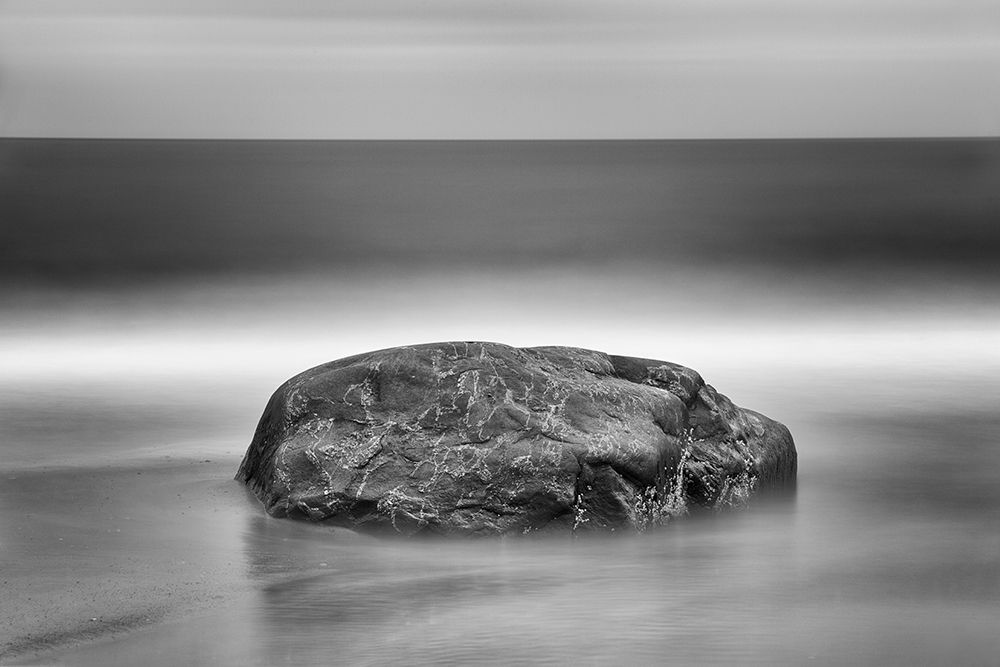 Canada-Quebec-Pointe-aux-Anglais Rock on shore of Gulf of St Lawrence art print by Jaynes Gallery for $57.95 CAD