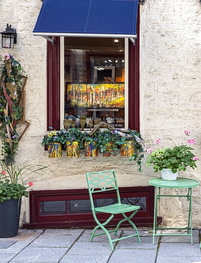 Canada, Quebec. Old Quebec. Storefront. art print by Joe Restuccia III for $57.95 CAD