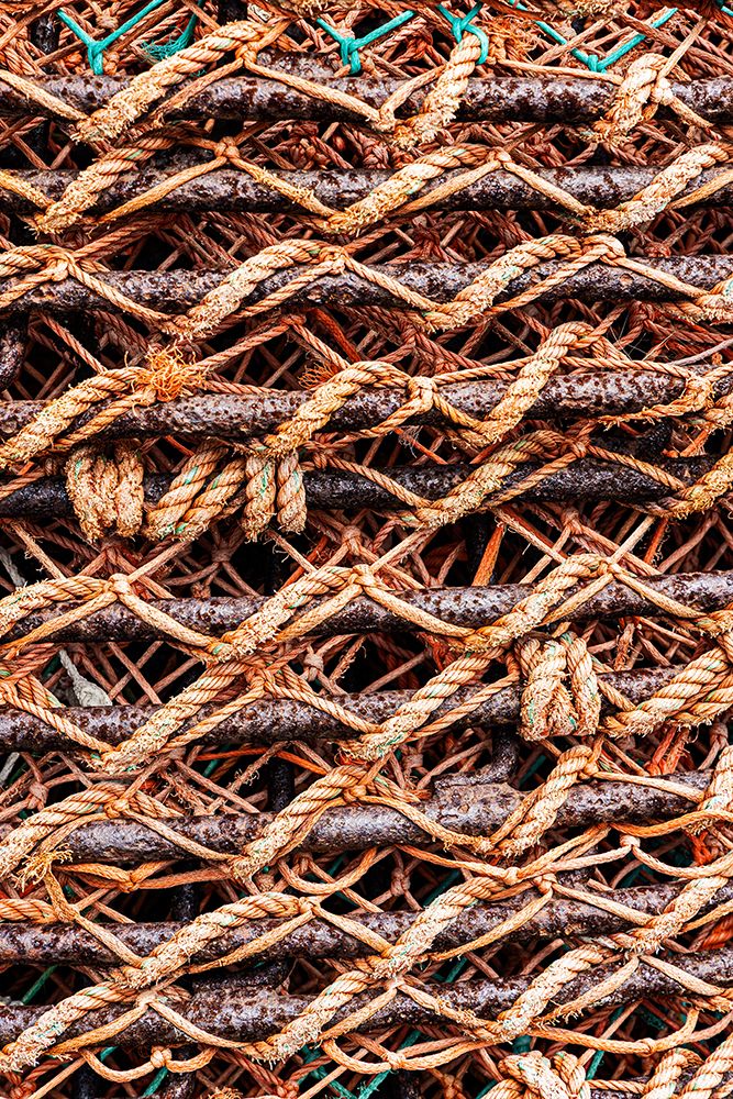 Quebec, Sept-Iles, Canada. Fishing nets. art print by Joe Restuccia III for $57.95 CAD
