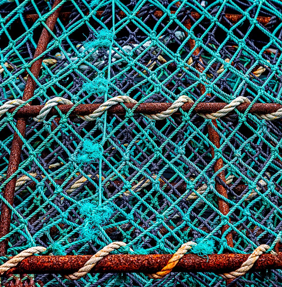 Quebec, Sept-Iles, Canada. Fishing nets. art print by Joe Restuccia III for $57.95 CAD