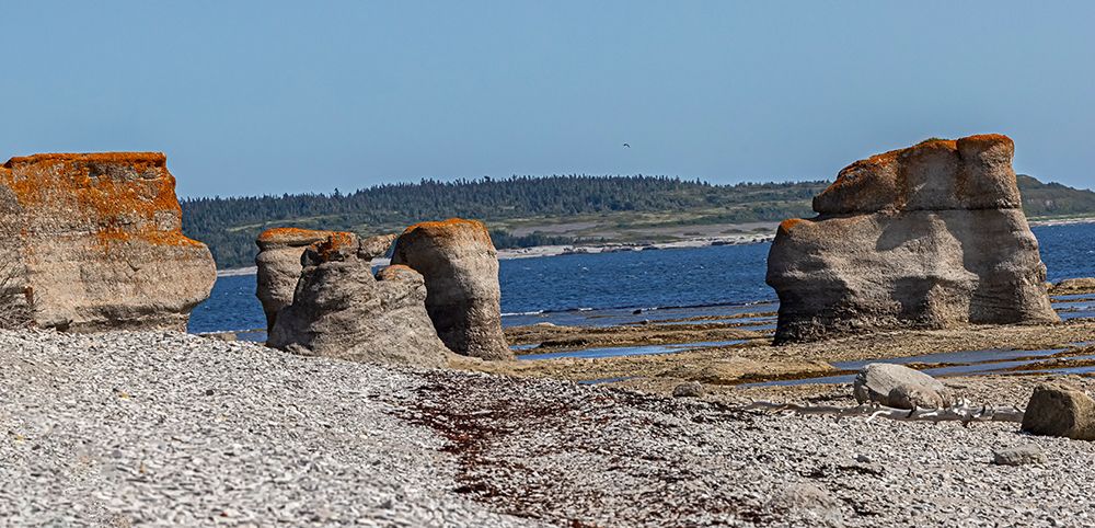 Quebec, Havre-Saint-Pierre, Canada. Archipelago National Park monoliths. art print by Joe Restuccia III for $57.95 CAD