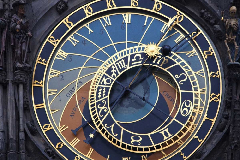 Czech Republic, Prague Astronomical clock art print by Dennis Flaherty for $57.95 CAD