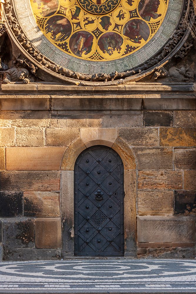 Door in the Old Town Hall-Prague-UNESCO World Heritage Site-Czech Republic-Eastern Europe art print by Tom Haseltine for $57.95 CAD