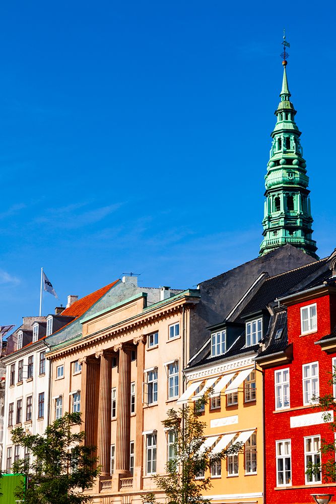 St. Nicholas steeple, Copenhagen, Denmark. art print by Rob Casey for $57.95 CAD