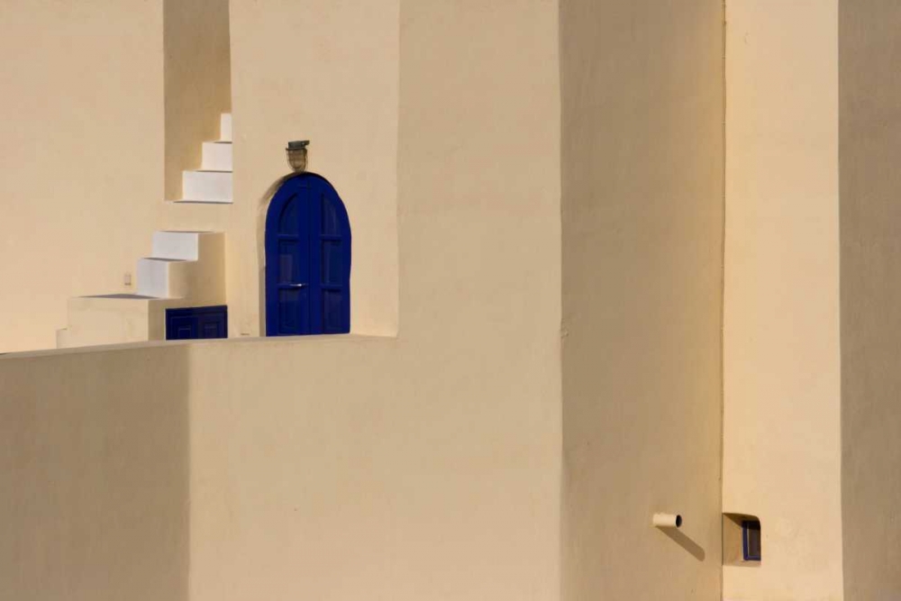 Greece, Santorini, Thira, Oia Building exterior art print by Bill Young for $57.95 CAD