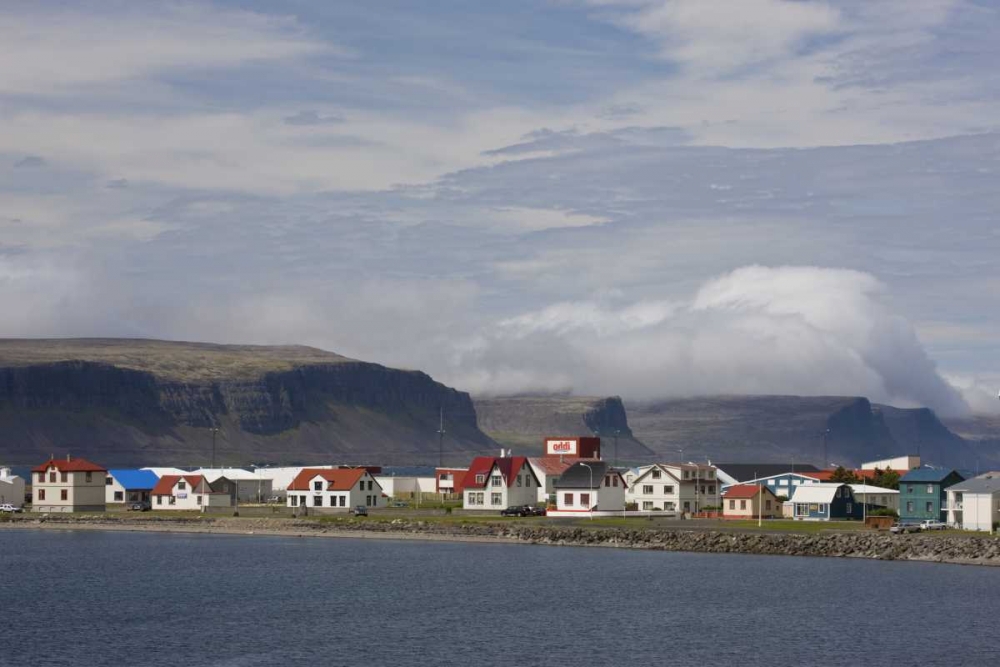 Iceland, Patreksfjordur Small town art print by Don Grall for $57.95 CAD