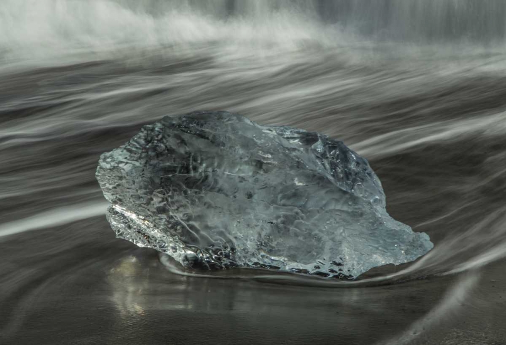 Iceland, Breidamerkursandur Iceberg on the beach art print by Cathy and Gordon Illg for $57.95 CAD