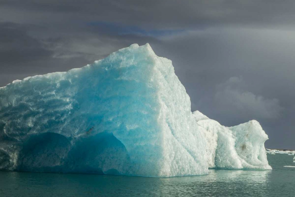 Iceland, Jokusarlon Blue iceberg art print by Cathy and Gordon Illg for $57.95 CAD