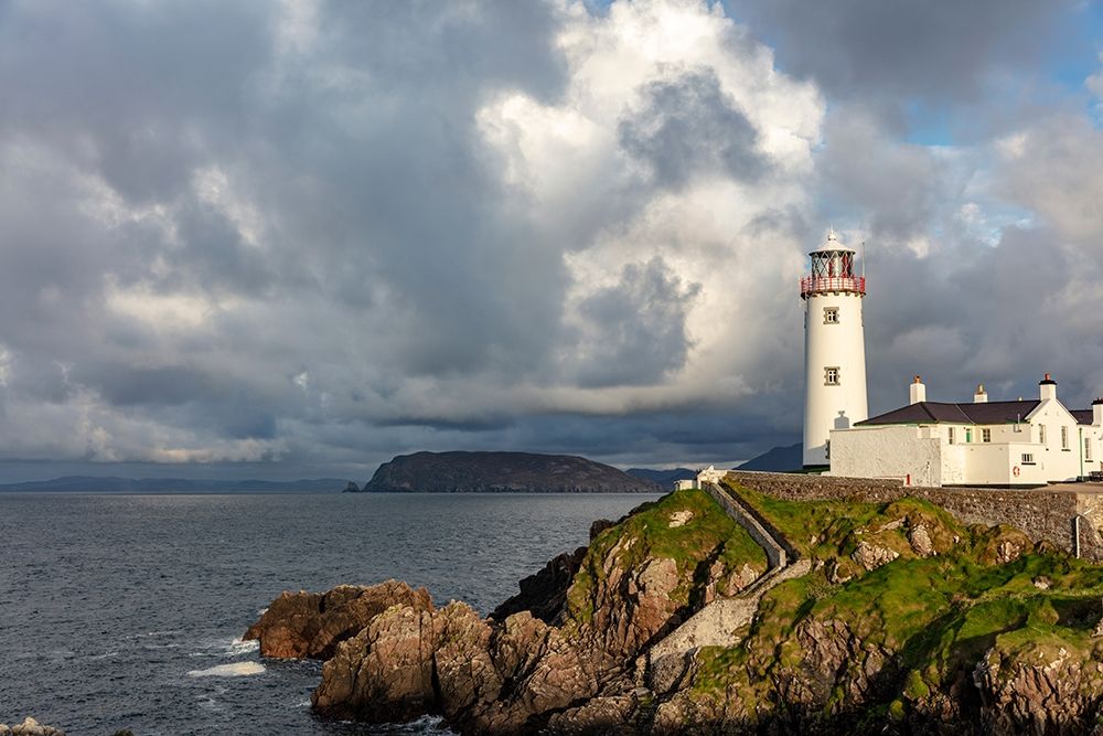 Fanad Head Lighthouse in County Donegal-Ireland art print by Chuck Haney for $57.95 CAD