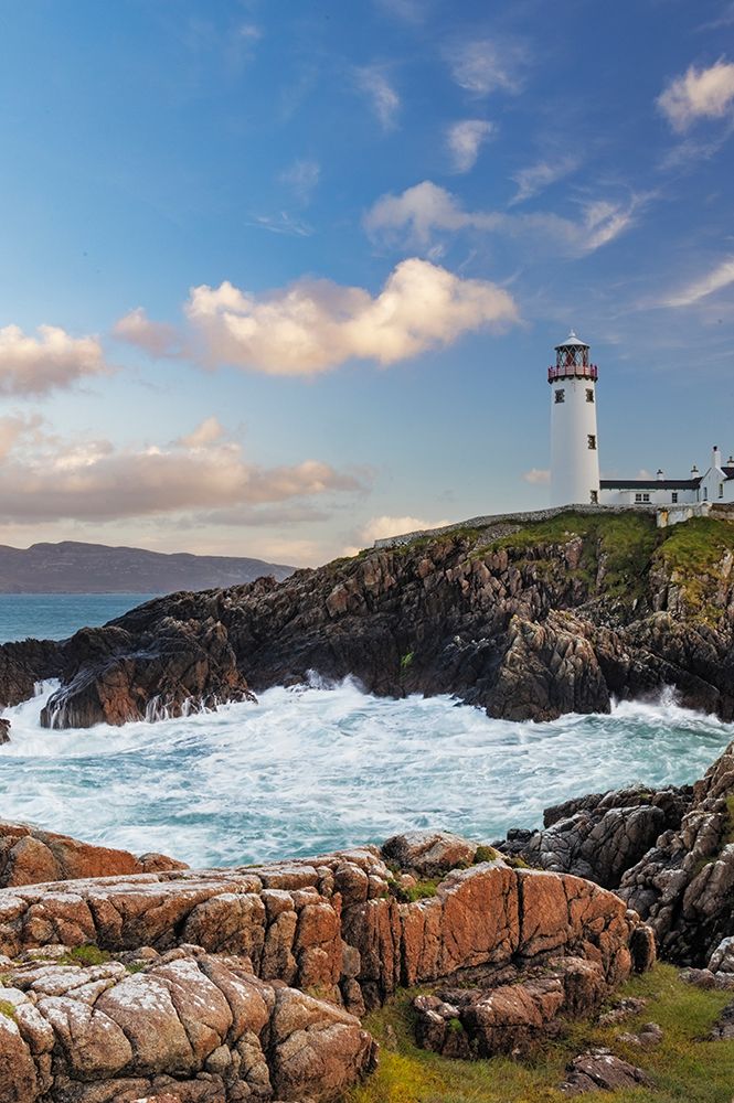 Fanad Head Lighthouse in County Donegal Ireland art print by Chuck Haney for $57.95 CAD