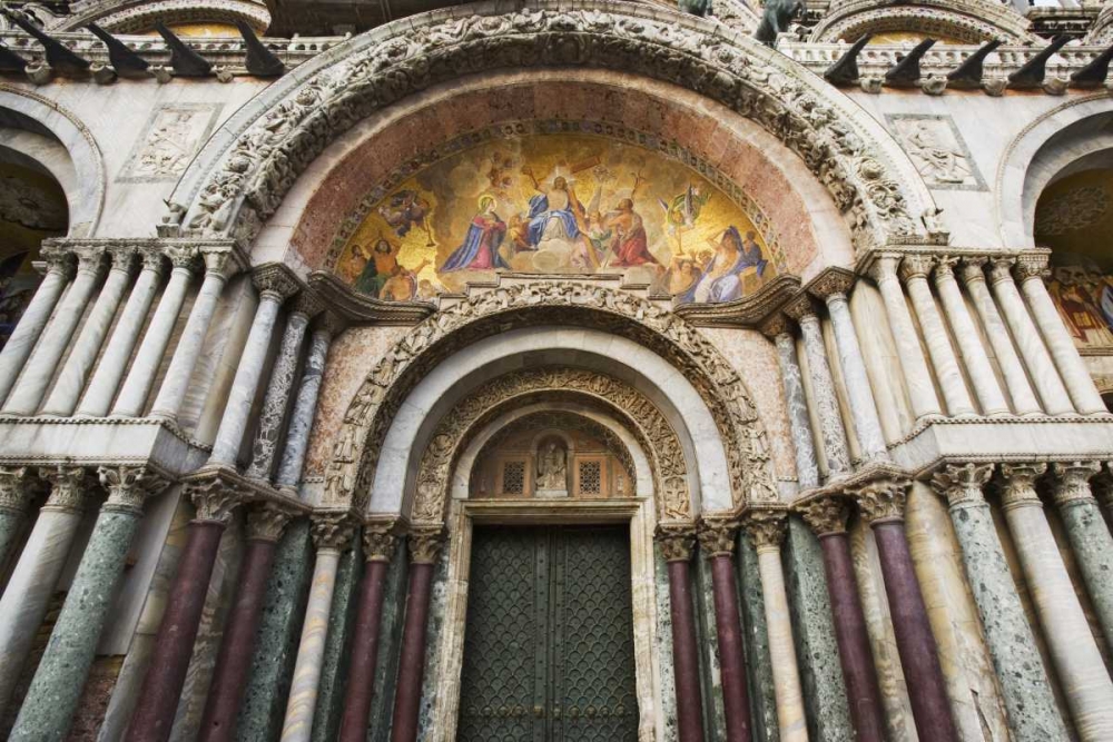 Italy, Venice Basilica San Marco-Venice mosaic art print by Dennis Flaherty for $57.95 CAD