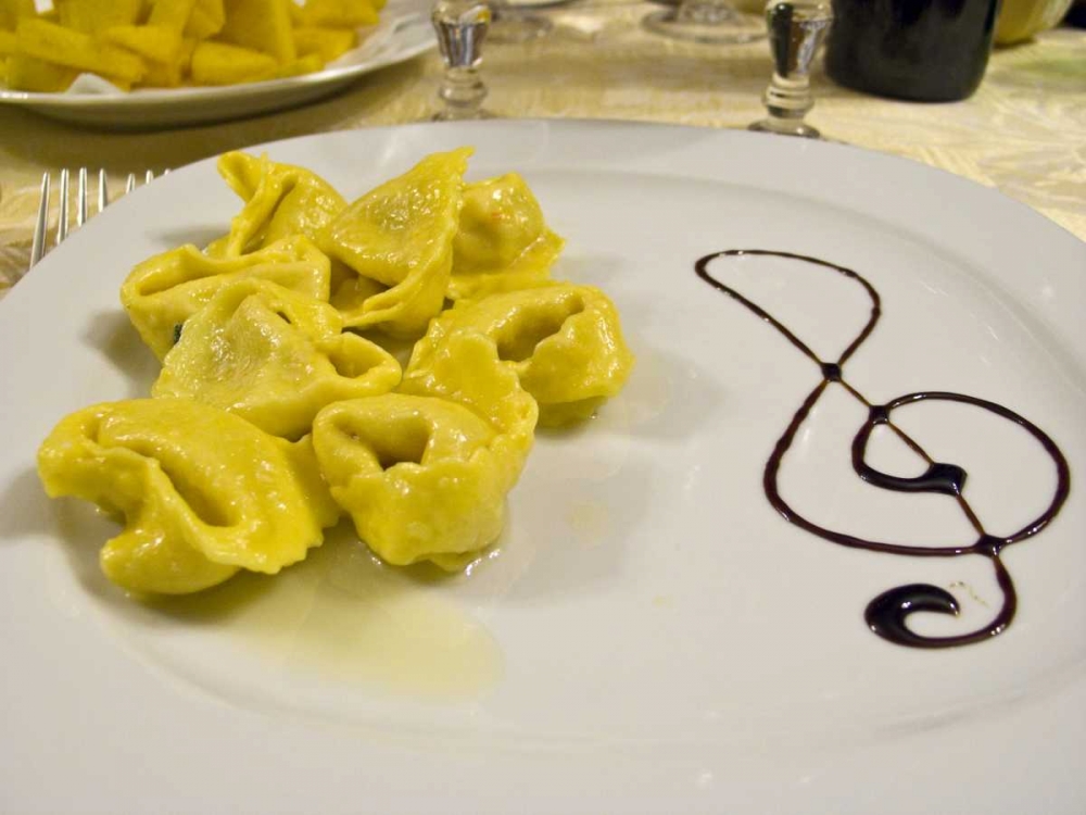 Italy, Cento A plate of cheese tortellini art print by Wendy Kaveney for $57.95 CAD