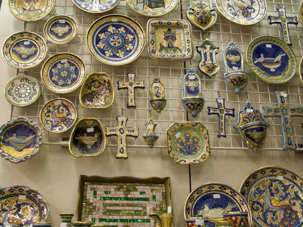 Italy, Ravenna Mosaic souvenirs for sale art print by Wendy Kaveney for $57.95 CAD