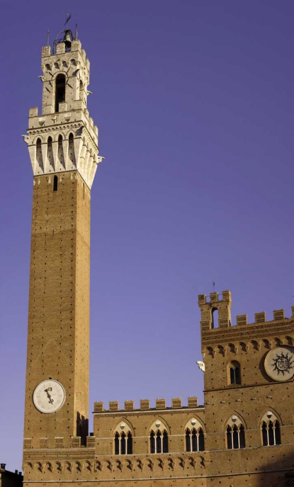 Italy Torre del Mangia in the Piazza del Campo art print by Wendy Kaveney for $57.95 CAD