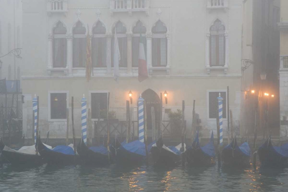 Italy, Venice Gondolas on the Grand Canal art print by Wendy Kaveney for $57.95 CAD