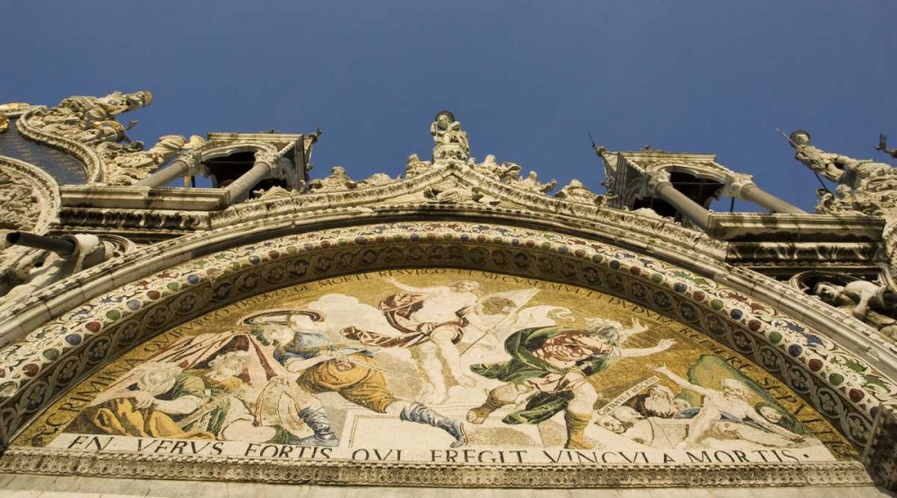Italy, Venice Facade of St Marks Basilica art print by Wendy Kaveney for $57.95 CAD