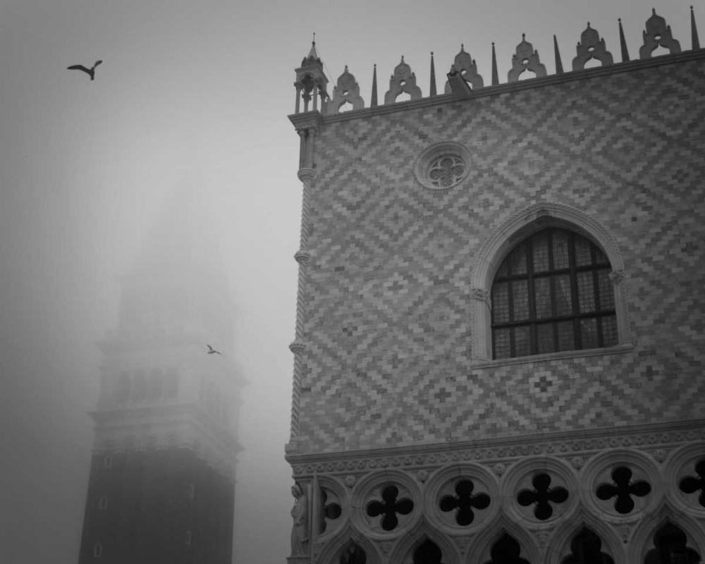 Italy, Venice The Doges Palace and Campanile art print by Bill Young for $57.95 CAD