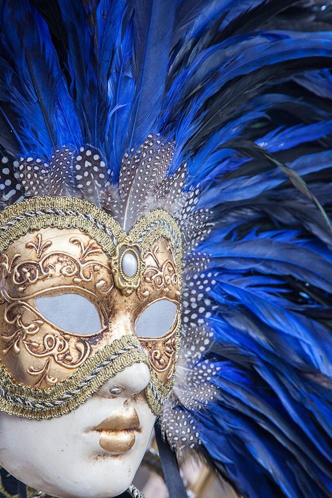 Italy-Venice Closeup of carnival masks in Venice art print by Julie Eggers for $57.95 CAD