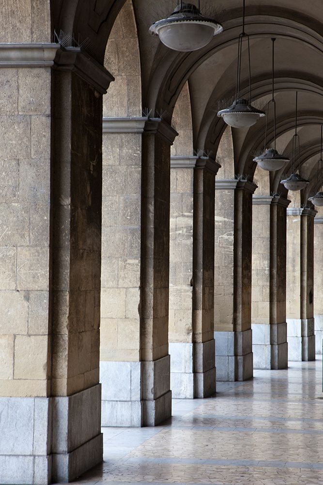 Italy-Tuscany-Pisa Vertical shot of a hallway in the streets of Pisa art print by Julie Eggers for $57.95 CAD