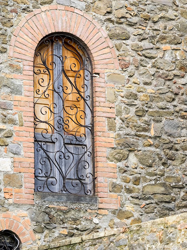 Italy-Tuscany-Province of Siena-Montalcino Unique window with shutters art print by Julie Eggers for $57.95 CAD