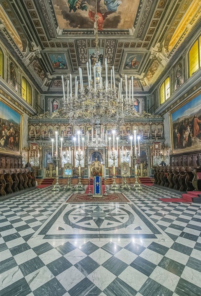 Italy-Trieste-Greek Orthodox Church Interior art print by Rob Tilley for $57.95 CAD