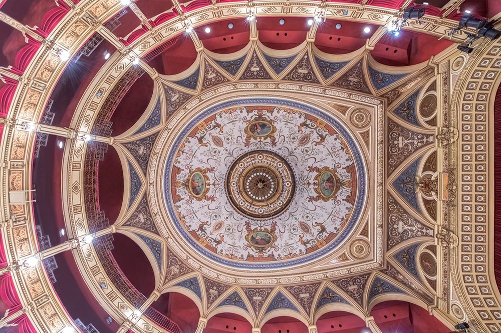 Italy-Trieste-Teatro Verdi Ceiling art print by Rob Tilley for $57.95 CAD