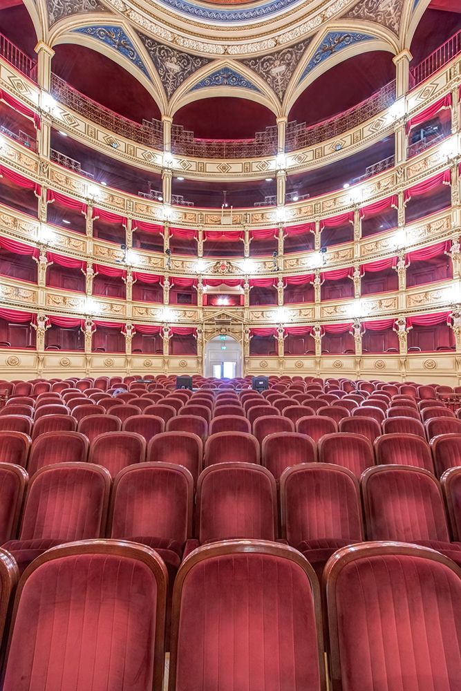 Italy-Trieste-Teatro Verdi Interior art print by Rob Tilley for $57.95 CAD