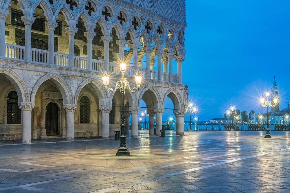Italy-Venice Doges Palace at dawn art print by Rob Tilley for $57.95 CAD