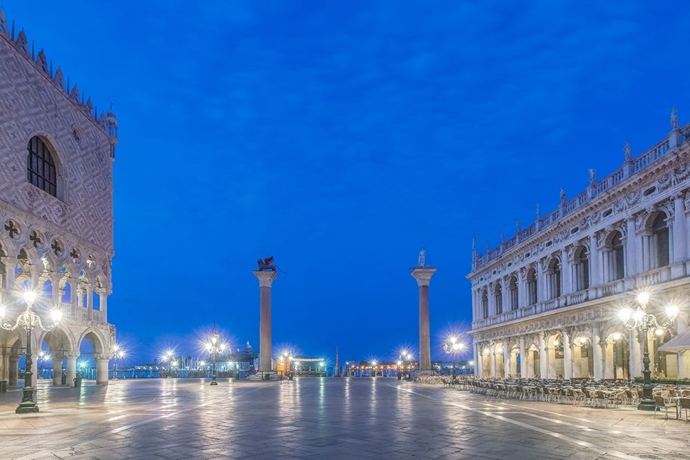 Italy-Venice San Marco Piazza at dawn art print by Rob Tilley for $57.95 CAD
