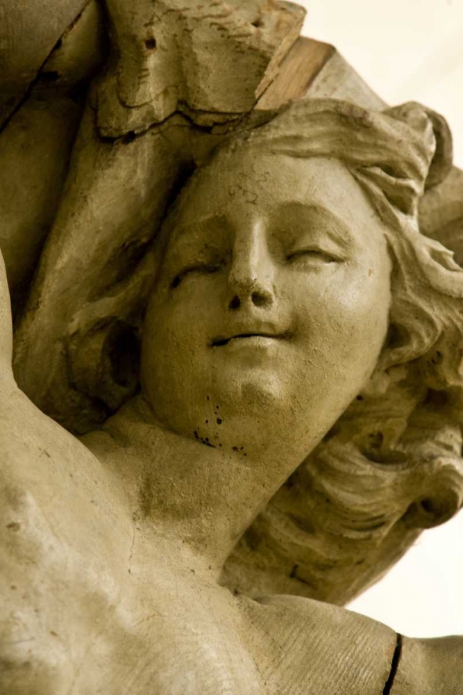 Poland, Gdansk Cherub in St Marys Church art print by Nancy ,  Steve Ross for $57.95 CAD