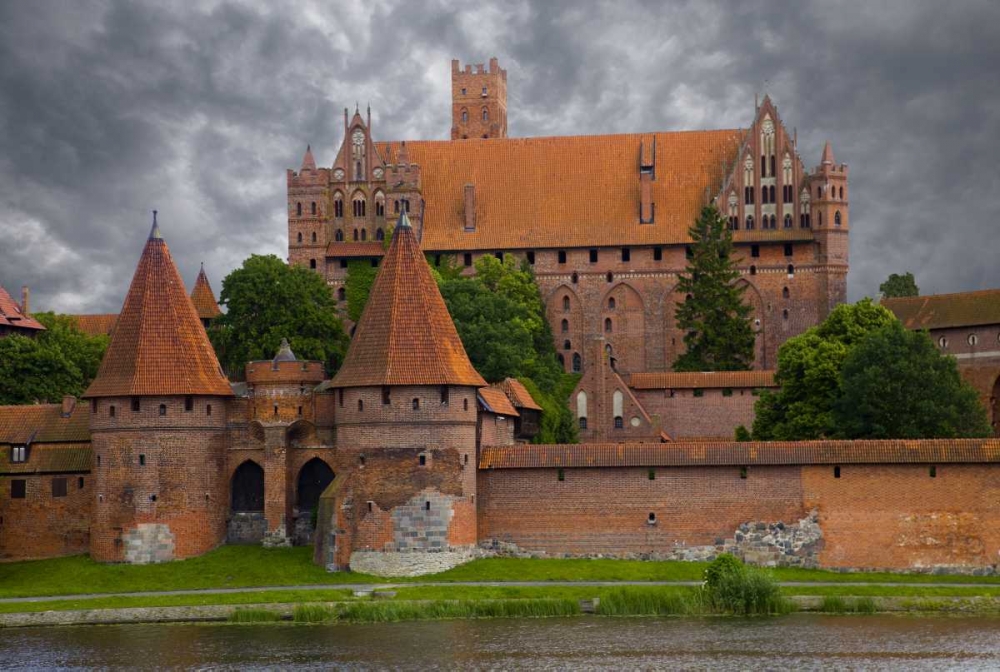 Europe, Poland, Malbork Medieval Malbork Castle art print by Jim Zuckerman for $57.95 CAD