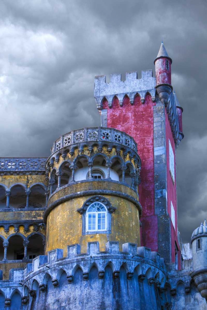 Portugal, Sintra Detail of Pena Palace art print by Jim Zuckerman for $57.95 CAD