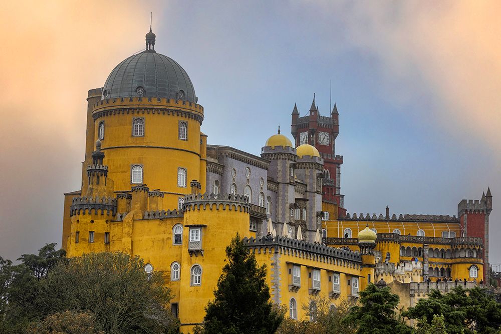 The National Palace in Sintra-Portugal art print by Chuck Haney for $57.95 CAD