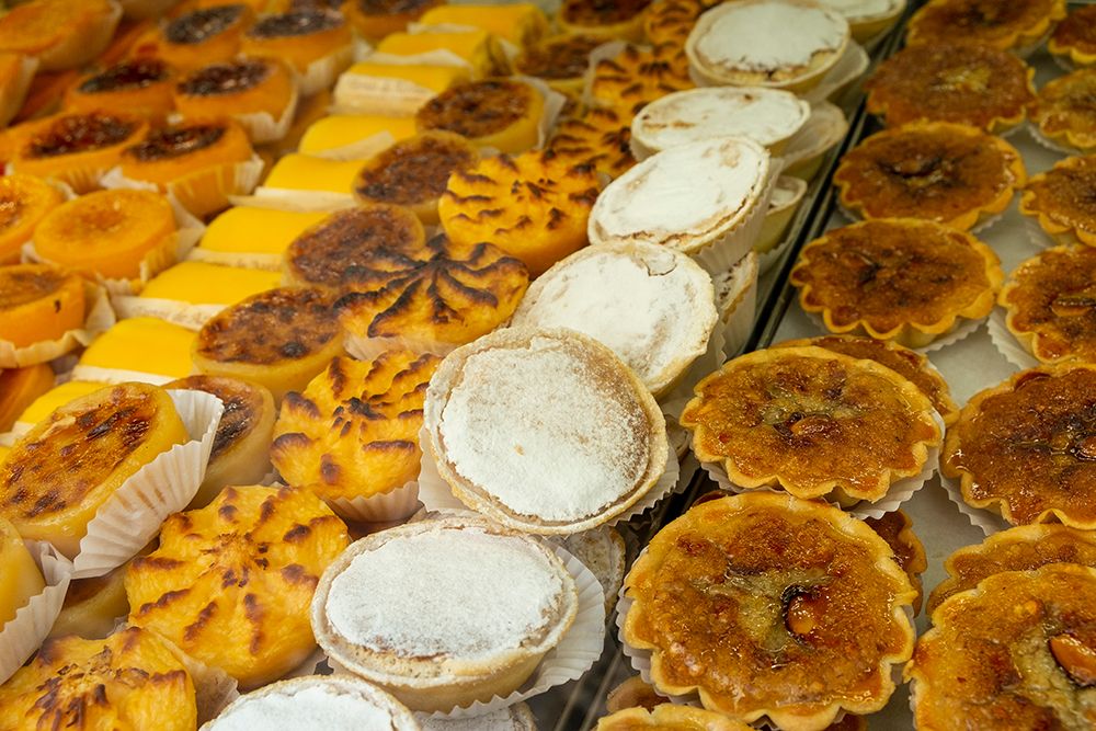 Lisbon- Portugal. Traditional Portuguese pastries. Natas are the national dessert. art print by Julien McRoberts for $57.95 CAD