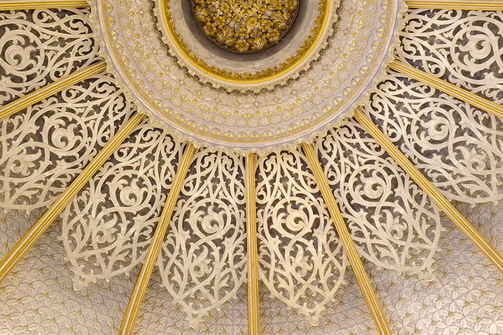 Sintra-Portugal. Monserrate Palace interior. Ceiling detail art print by Julien McRoberts for $57.95 CAD