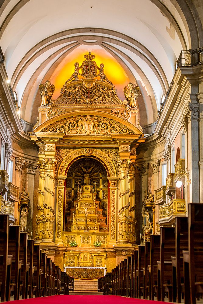Holy Trinity Church (Igreja da Santissima Trindade), Porto, Portugal. art print by Michael DeFreitas for $57.95 CAD