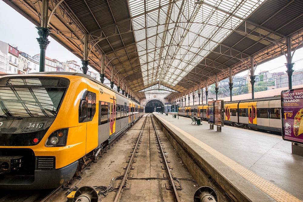 Saint Benedict Train Station (Estacao de Sao Bento). Porto, Portugal. art print by Michael DeFreitas for $57.95 CAD