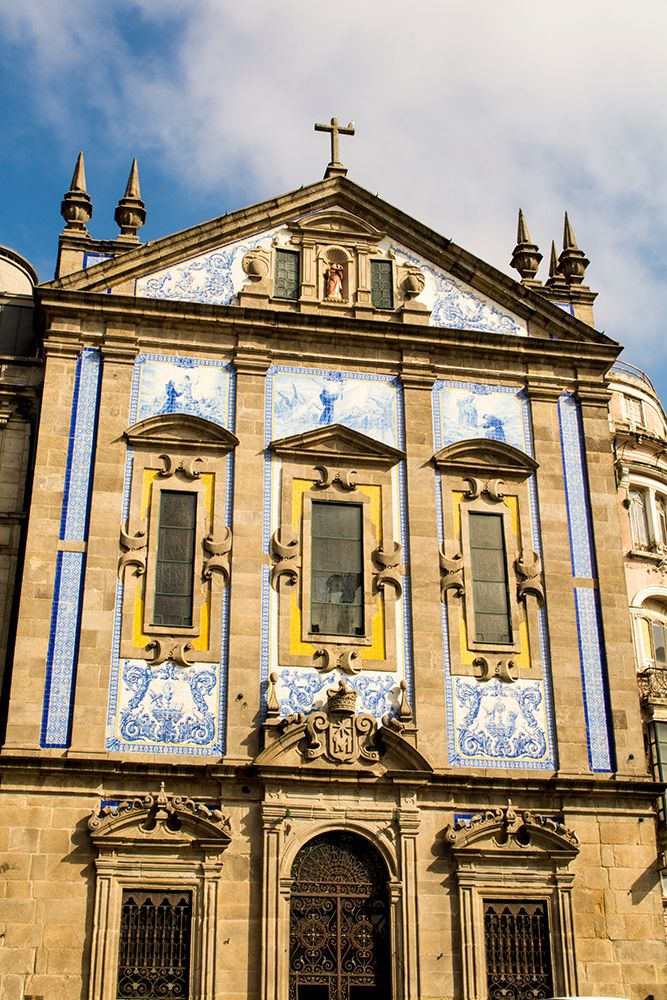 Saint Anthony Church of the Gatherers (Igreja de Santo Antonio dos Congregados), Porto, Portugal. art print by Michael DeFreitas for $57.95 CAD