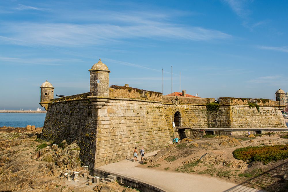 Fort of Sao Francisco Xavier or Castelo do Queijo on Douro River, Porto, Portugal. art print by Michael DeFreitas for $57.95 CAD