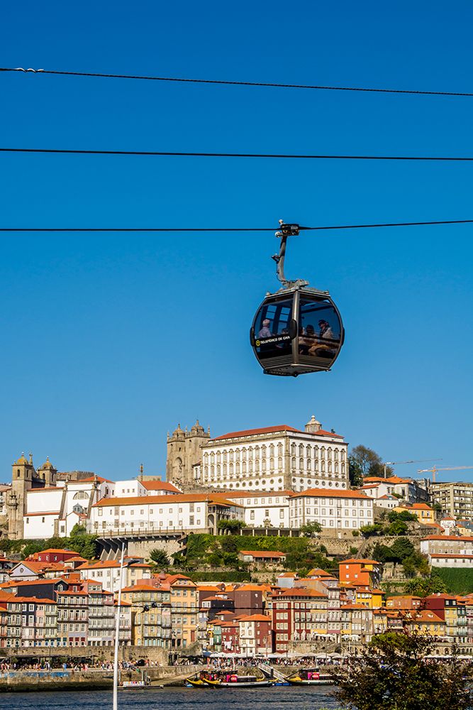 Gaia Cable Car, Gaia district, Porto, Portugal. art print by Michael DeFreitas for $57.95 CAD
