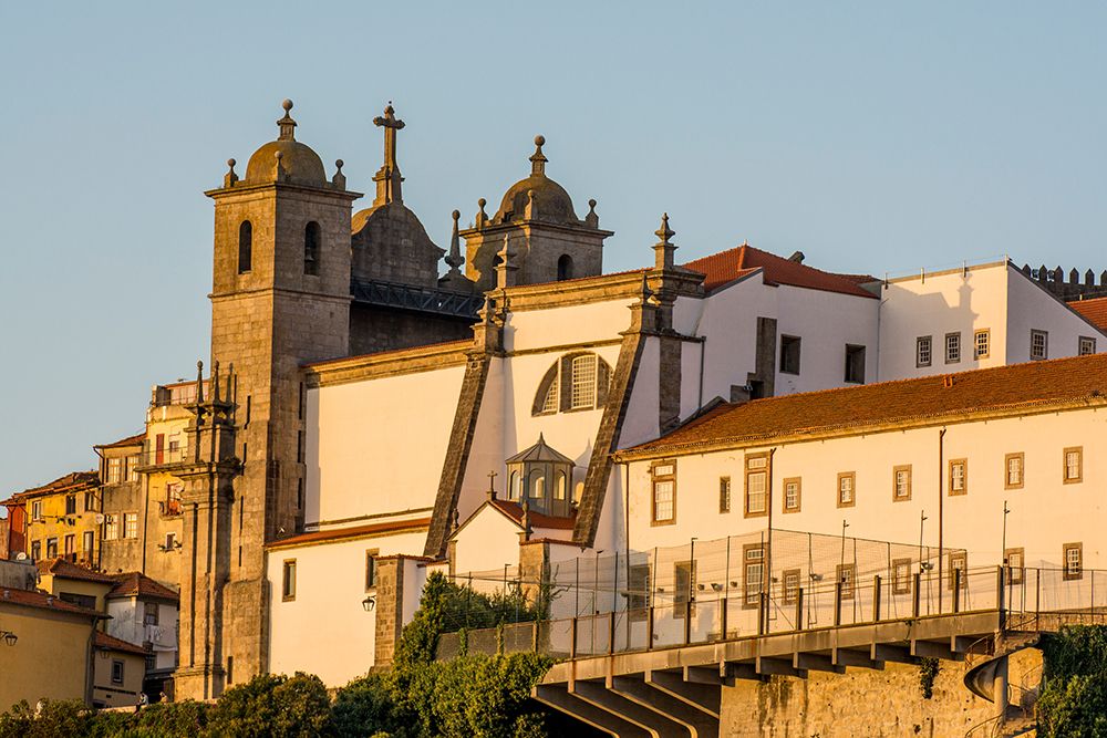 St. Lawrence Church (Convento de Sao Lourenco) skyline, Porto, Portugal. art print by Michael DeFreitas for $57.95 CAD