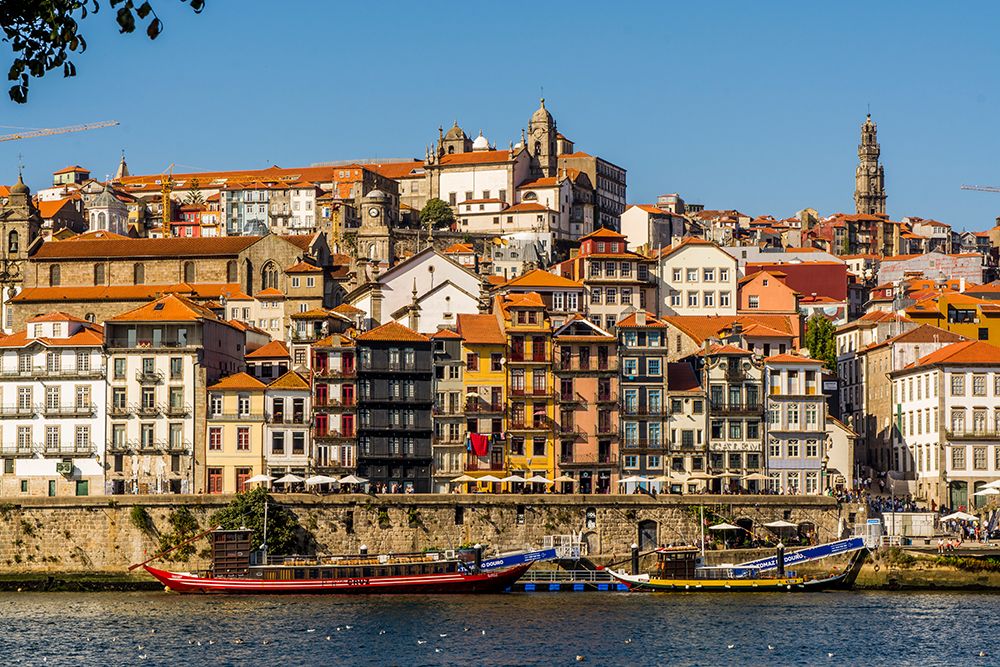 North bank of the Douro River, Porto, Portugal. art print by Michael DeFreitas for $57.95 CAD