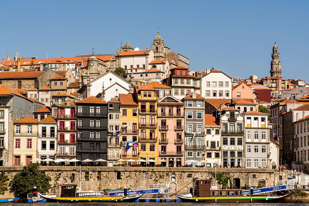 North bank of the Douro River, Porto, Portugal. art print by Michael DeFreitas for $57.95 CAD