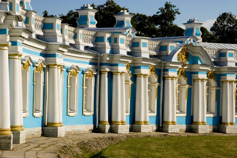 Russia, Pushkin Portion of Catherine Palace art print by Nancy ,  Steve Ross for $57.95 CAD